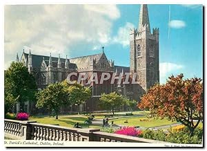 Bild des Verkufers fr Carte Postale Ancienne St Patrick's Cathedral Dublin Ireland zum Verkauf von CPAPHIL