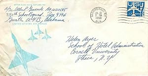 Bild des Verkufers fr Lettre Cover US Avions Aviation 1960 zum Verkauf von CPAPHIL