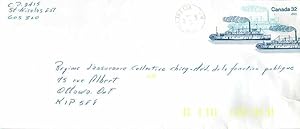 Bild des Verkufers fr Entier Postal Postal Stationary Canada Bateaux Bateau A Apollinaire zum Verkauf von CPAPHIL