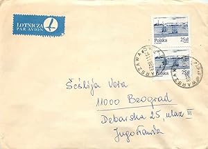 Seller image for Lettre Cover Pologne Bateaux for sale by CPAPHIL