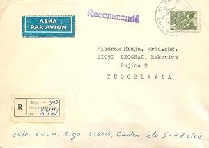 Seller image for Lettre Cover Russie Russia for sale by CPAPHIL