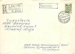 Imagen del vendedor de Russie Russia Lettre Cover a la venta por CPAPHIL