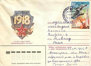 Seller image for Russie Russia Lettre Cover Cosmos Astronomie Satellite Fusee for sale by CPAPHIL