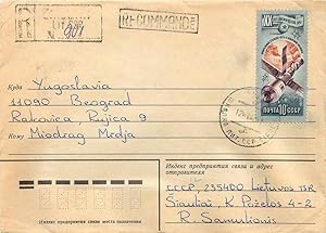 Seller image for Russie Russia Lettre Cover Cosmos Satellite for sale by CPAPHIL