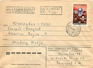 Image du vendeur pour Russie Russia Lettre Cover Cosmos Satellite mis en vente par CPAPHIL