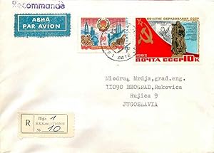 Image du vendeur pour Russie Russia Lettre Cover Espace Satellite mis en vente par CPAPHIL