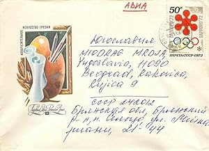 Image du vendeur pour Russie Russia Lettre Cover Sapporo 72 Jeux Olympiques mis en vente par CPAPHIL