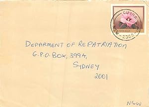 Bild des Verkufers fr Postal stationary Australia 198? Fleurs zum Verkauf von CPAPHIL