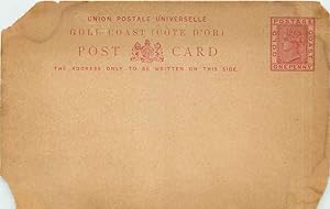 Bild des Verkufers fr Entier Postal Stationary Gold Coast 1p zum Verkauf von CPAPHIL