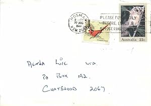 Bild des Verkufers fr Postal stationary Australia 1981 Rongeur Souris zum Verkauf von CPAPHIL