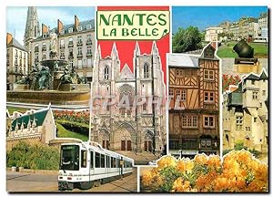 Bild des Verkufers fr Carte Postale Moderne Nantes Loire Atlantique La place Royale Tramway zum Verkauf von CPAPHIL