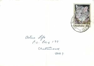 Bild des Verkufers fr Postal stationary Australia 198? Rongeur Souris zum Verkauf von CPAPHIL