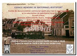 Carte Postale Moderne Watermael Boitsfort La Place