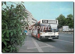 Carte Postale Moderne Moderne Rheinbahnbusse Bus 6718 am 18.7.1986 Mettmann