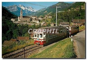 Bild des Verkufers fr Carte Postale Moderne Troistorrents Valais Aigle Ollon Monthey Champery zum Verkauf von CPAPHIL