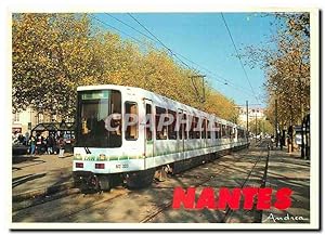 Bild des Verkufers fr Carte Postale Moderne Nantes Le Tramway zum Verkauf von CPAPHIL