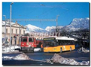 Carte Postale Moderne Chur GR Regionalzug Chur-Arosa er Rhaetischen Bahn mit Ge 4/4 II 615