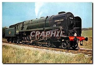 Imagen del vendedor de Carte Postale Moderne Locomotive Evening Star Britisg Railways Class 9 2 10 0 a la venta por CPAPHIL