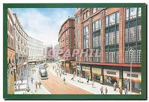 Carte Postale Moderne Le tramway de Strasbourg Rue des Francs Bourgeois