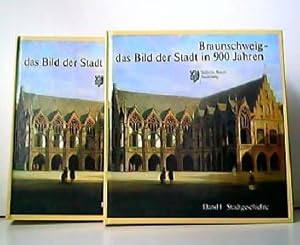 Image du vendeur pour Braunschweig - das Bild der Stadt in 900 Jahren. Hier Band 1 und 2 komplett! Band 1 - Braunschweigs Stadtgeschichte, Band 2 - Braunschweigs Stadtbild. mis en vente par Antiquariat Kirchheim