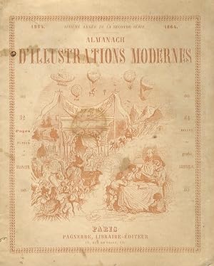 Almanach d'illustrations modernes pour 1864. 6ème Année de la 2de série.