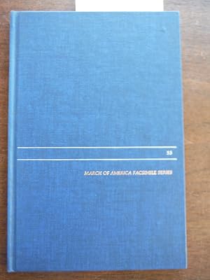 Georgia Speculation Unveiled: in two numbers (March of America Facsimile Series 55)