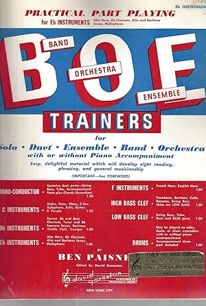Practical Part Playing for B Flat Instruments Band Orchestra Ensemble Trainers for Solo Duet Ense...