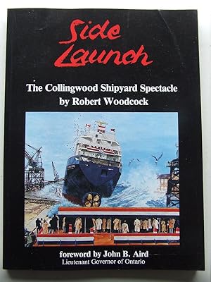 Bild des Verkufers fr Side Launch, the Collingwood Shipyard spectacle. zum Verkauf von McLaren Books Ltd., ABA(associate), PBFA