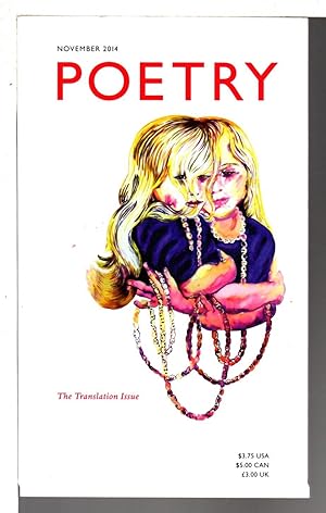 POETRY, Volume CCV, Number 2, November 2014: The Translation Issue.
