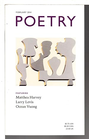 Seller image for POETRY, Volume CCIII, Number 5, February 2012. for sale by Bookfever, IOBA  (Volk & Iiams)