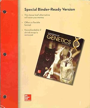 Seller image for CONCEPTS OF GENETICS Same As ISBN 0073525359 for sale by The Avocado Pit