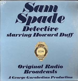 Seller image for Sam Spade Detective / Starring Howard Duff / Original Radio Broadcasts for sale by Cat's Curiosities