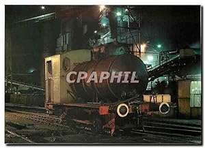 Carte Postale Moderne Dampflokomotiven beim Eschweîler Bergwerks-verein Dampfspeicherlok Nr.2