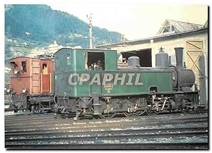 Imagen del vendedor de Carte Postale Moderne Ge 4/6 302+ G 3/4 11 ''Heidi'' au depot de Landquart 15.10.1966 a la venta por CPAPHIL