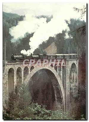 Immagine del venditore per Carte Postale Moderne G 4/5 107+108 en tete d'un special sur le viaduc de Wiesen 28.6.1969 venduto da CPAPHIL