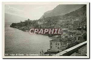 Bild des Verkufers fr Carte Postale Moderne Lago di Garda La Gardesana Occidentale sopra Limone zum Verkauf von CPAPHIL