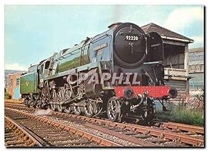 Bild des Verkufers fr Carte Postale Moderne BR Class 9 2 10 Evening Star The last steam locomotive to be produced for service on British Rai zum Verkauf von CPAPHIL