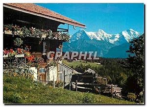 Bild des Verkufers fr Carte Postale Moderne Beatenberg Eiger Monch Jungfrau zum Verkauf von CPAPHIL