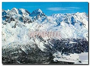 Bild des Verkufers fr Carte Postale Moderne Die Berninagruppe mit Piz Corvatsch zum Verkauf von CPAPHIL