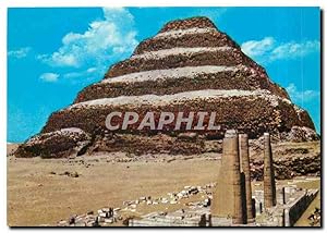 Bild des Verkufers fr Carte Postale Moderne Sakkara Koenig Zosers Stufen Pyramide zum Verkauf von CPAPHIL
