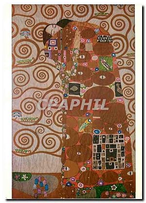 Imagen del vendedor de Carte Postale Moderne Gustav Klimt 1862 1918 Die Erfullung a la venta por CPAPHIL