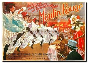 Bild des Verkufers fr Carte Postale Moderne Moulin Rouge J Ferrer Zsa Zsa Gabor John Huston zum Verkauf von CPAPHIL