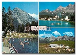 Seller image for Carte Postale Moderne Arosa Profit im Sommer mit Schwimmen Wandern Rudern for sale by CPAPHIL
