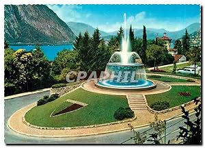 Carte Postale Moderne Campione d'Italia La Fontana Le lac de Lugano