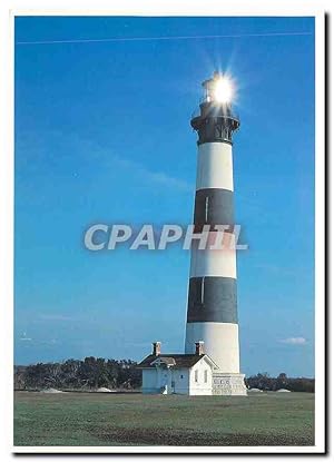 Seller image for Carte Postale Moderne Cape Hatteras National Seashore North Carolina Bodie Island Lighthouse for sale by CPAPHIL