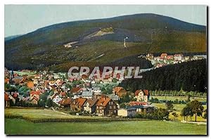 Carte Postale Ancienne Braunlage Oberharz mit Burmberg