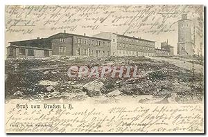 Carte Postale Ancienne Gruk vom Brocken