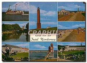 Carte Postale Moderne Gruss von der Insel Norderney