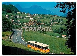 Bild des Verkufers fr Carte Postale Moderne Kurgebiet Kerenzerber uber dem Walensee zum Verkauf von CPAPHIL