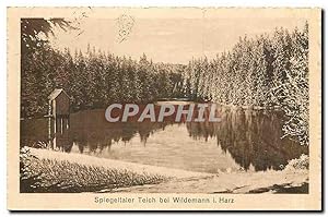 Carte Postale Ancienne Spiegeltaler Teich bei Wildemann Harz